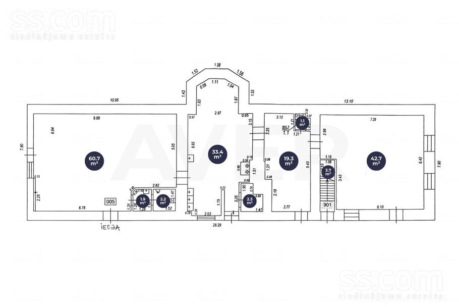 Vilnīši, Vireši, Alūksne un raj., Virešu pag. — telpa
