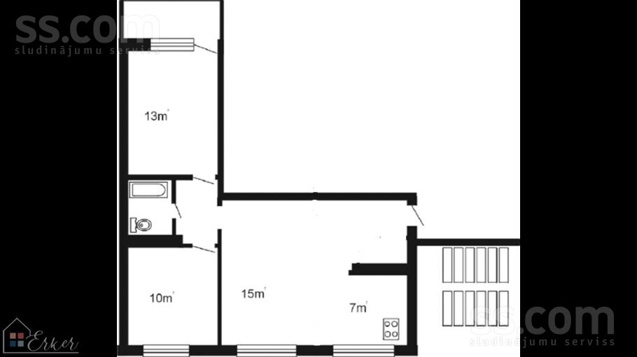Skolas 65b, Jūrmala — dzivoklis