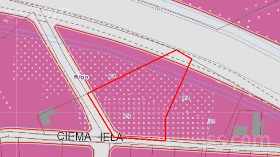 Ulmaņa g. 157, Rīga — zeme