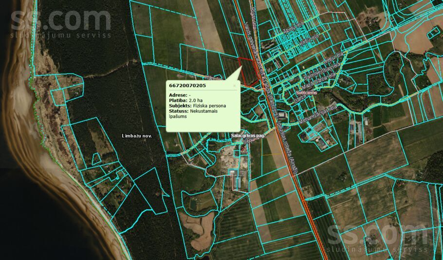Lapsiņi, Svētciems, Limbaži un raj., Salacgrīvas l. t. — zeme
