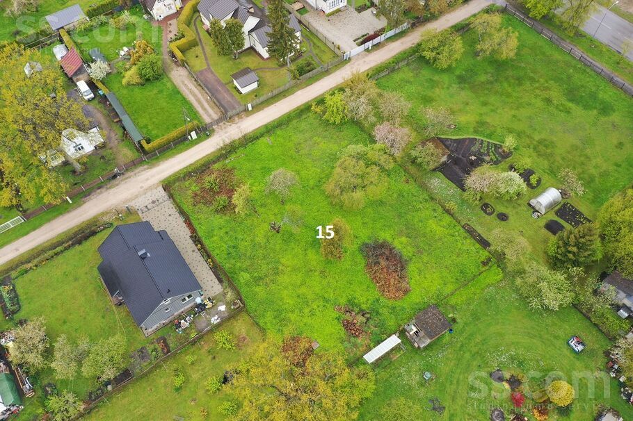 Tālivalža 15, Jūrmala — zeme