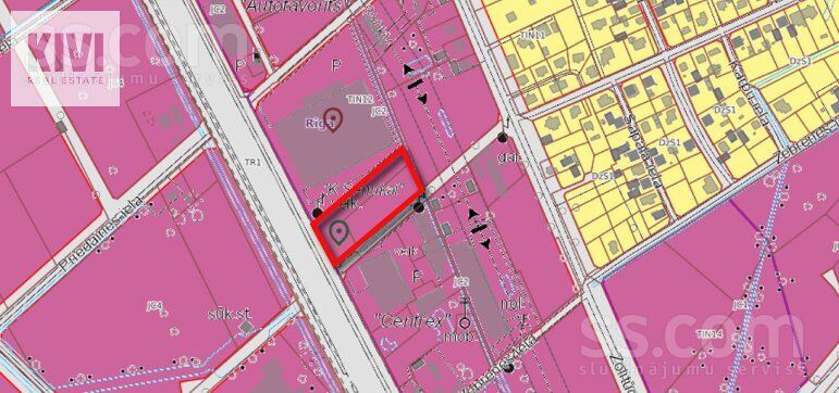 Ulmaņa g. b/n, Rīga — zeme