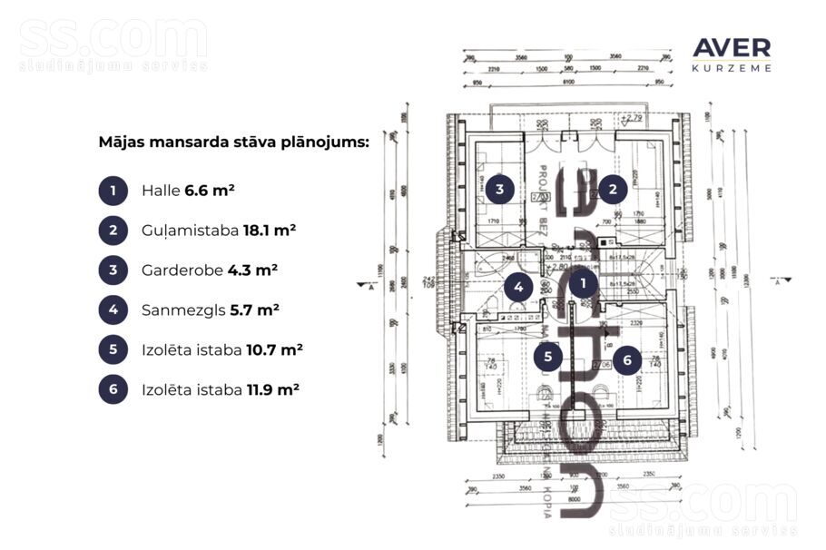 Ālandes 62, Liepāja un raj., Grobiņa — maja