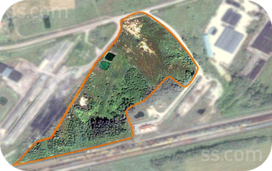 Biznesa parks, Ratinīki, Rēzekne un raj., Vērēmu pag. — zeme