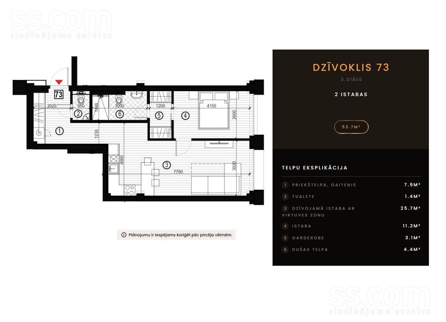 Brīvības gatve 201, Rīga — dzivoklis