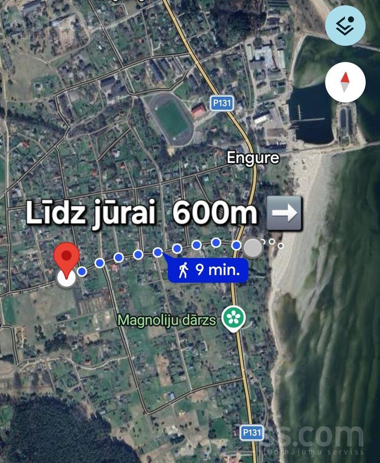 Bērzu iela 23, Engure, Tukums un raj., Engures pag. — zeme