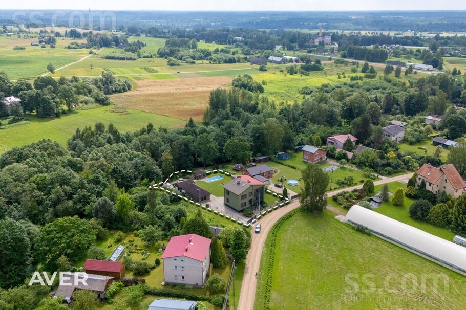 Lakstīgalu iela 32, Skrīveri, Aizkraukle un raj., Skrīveru pag. — maja