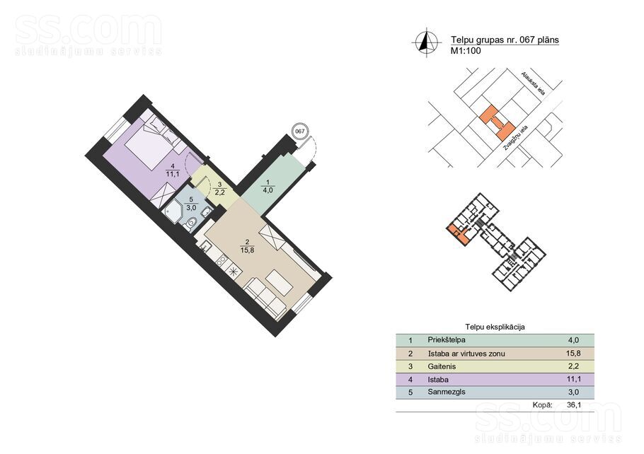 Zvaigžņu 21, Rīga — dzivoklis