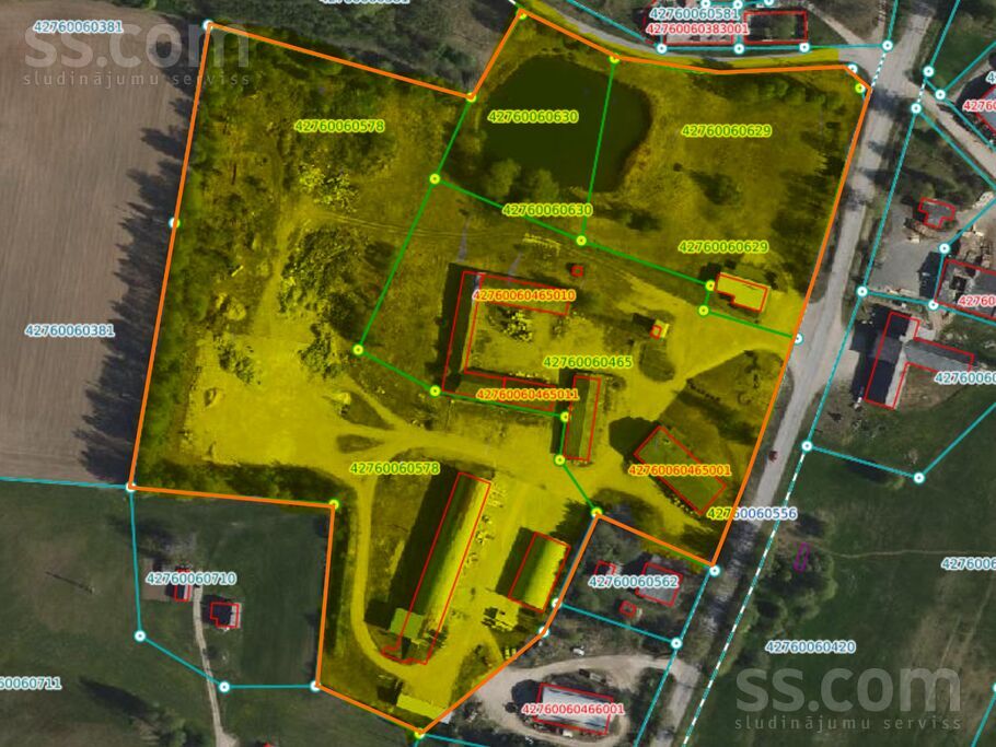 Dāboliņi b/n, Cēsis un raj., Raunas pag. — telpa