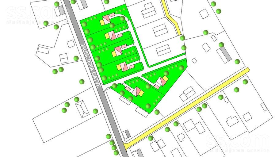 Jaunciema g. 146, Rīga — zeme