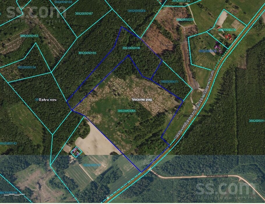 Vecumi, Balvi un raj., Vecumu pag. — mezs