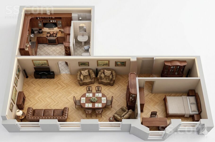 Rūpniecības 5, Rīga — dzivoklis