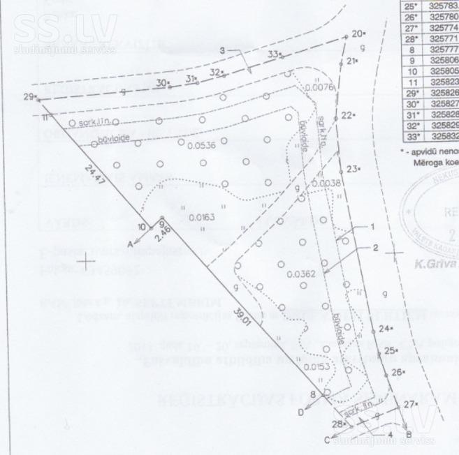 Vējavas iela 28, Ādaži, Rīgas rajons, Ādažu nov. — zeme
