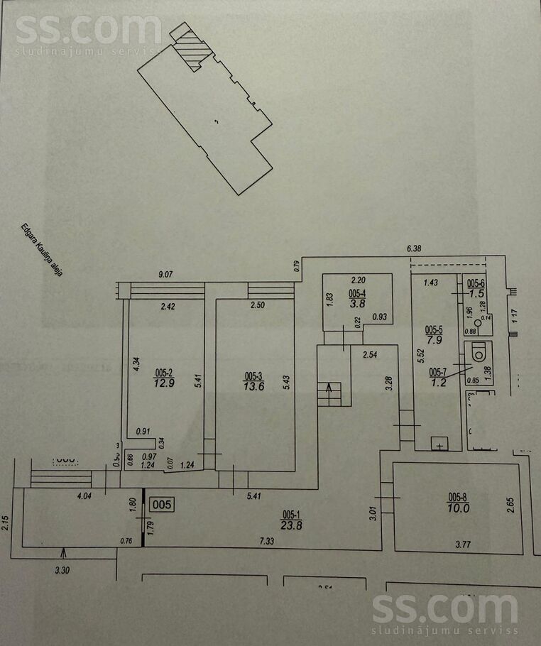 Edgara kauliņa alej 3, Ogre un raj., Lielvārde — dzivoklis