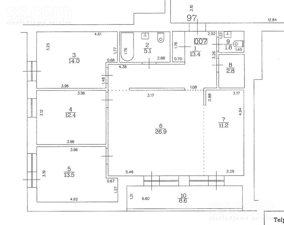 Kaivas 31/4, Rīga — dzivoklis