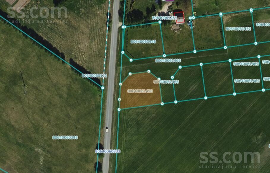 Kraukļu 2, Inčukalns, Rīgas rajons, Inčukalna nov. — zeme