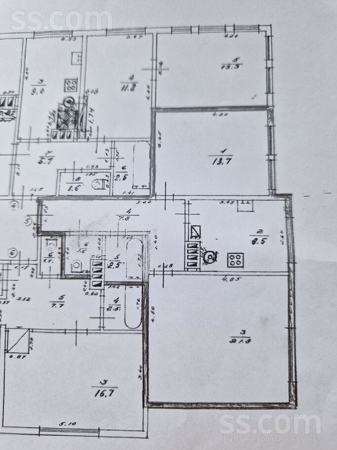 Kuldīgas 4, Jūrmala — dzivoklis