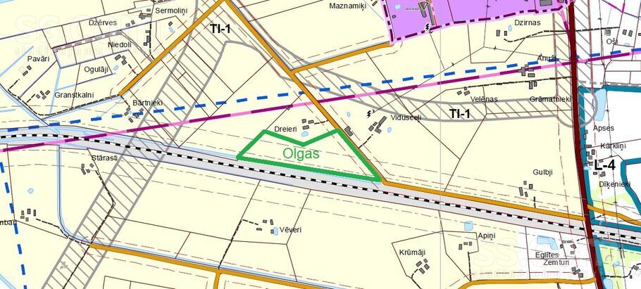 Olgas, Liepāja un raj., Grobiņa — zeme