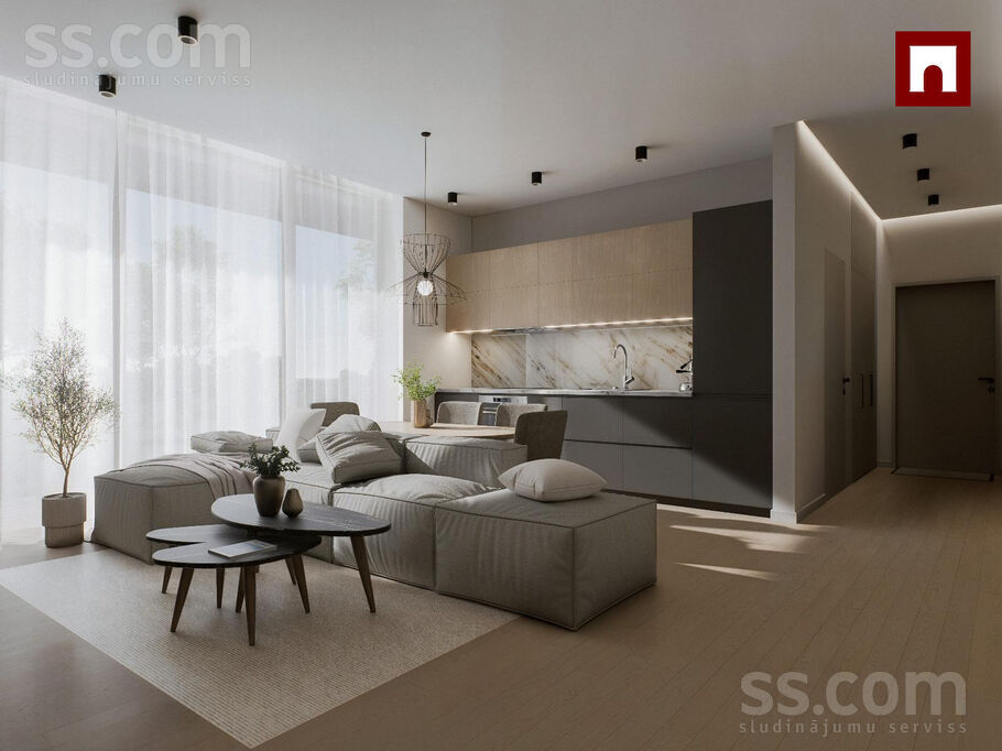 Alūksnes 2, Rīgas rajons, Salaspils — dzivoklis