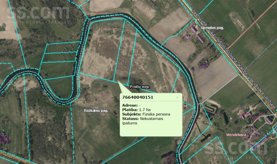 Preiļi un raj., Rožkalnu pag. — mezs