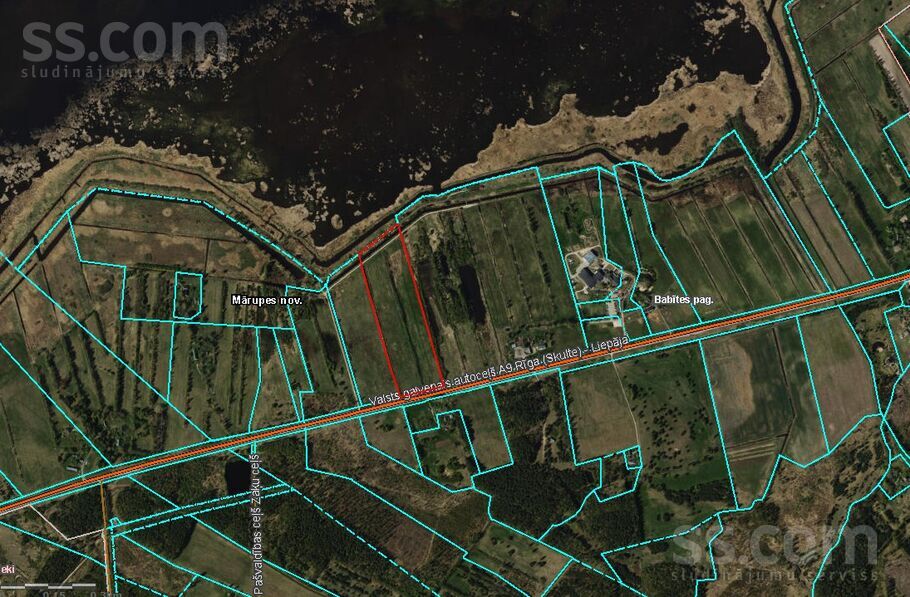 Baltegle, Trenči, Rīgas rajons, Babītes pag. — zeme