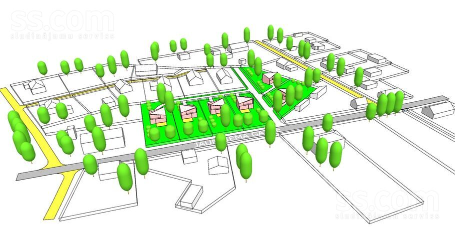 Jaunciema g. 146, Rīga — zeme