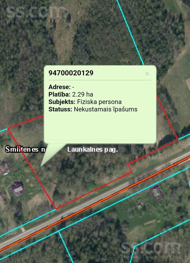 Dimanti, Valka un raj., Launkalnes pag. — zeme