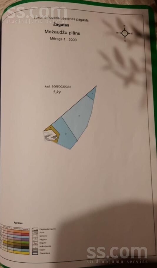 Lestene, Tukums un raj., Lestenes pag. — mezs