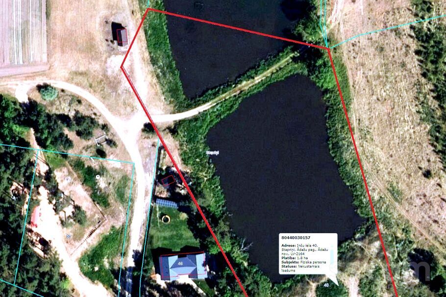 Inču 40, Ādaži, Rīgas rajons, Ādažu nov. — zeme