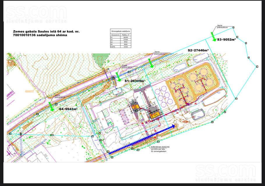 Saules 64, Madona un raj., Madona — zeme