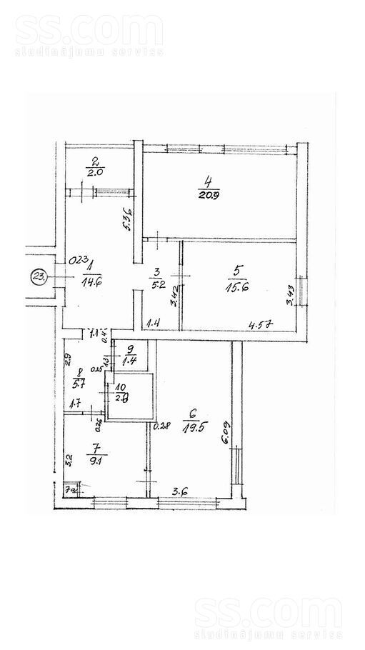 Priežu iela 6, Madona un raj., Madona — dzivoklis