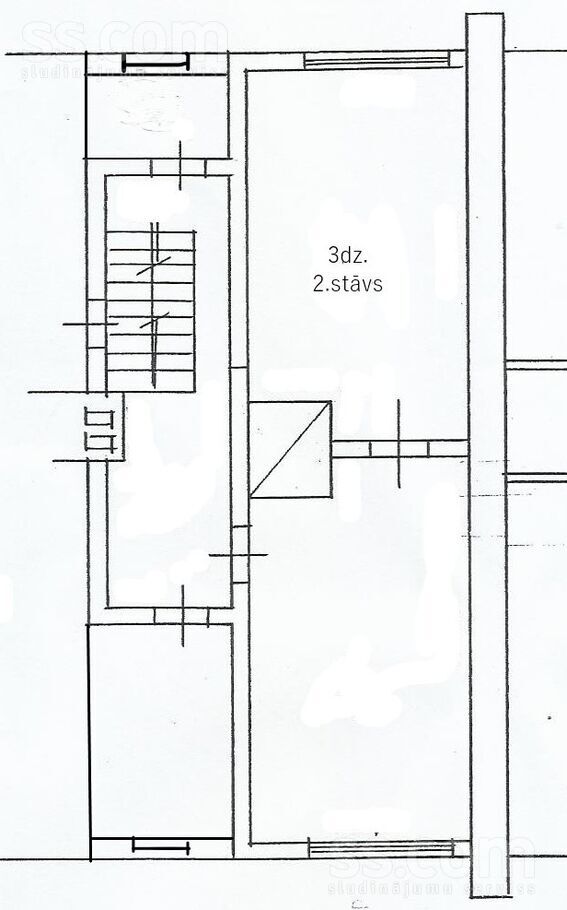 Pilsoņu iela 4, Cēsis un raj., Līgatne — dzivoklis