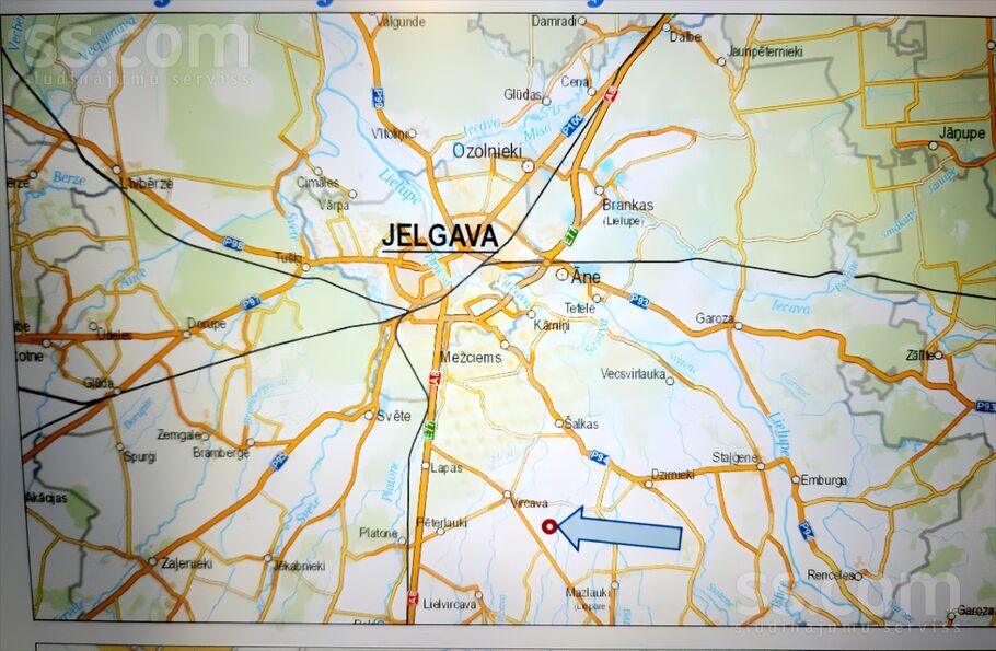 Vircavas, Vircava, Jelgava un raj., Vircavas pag. — zeme