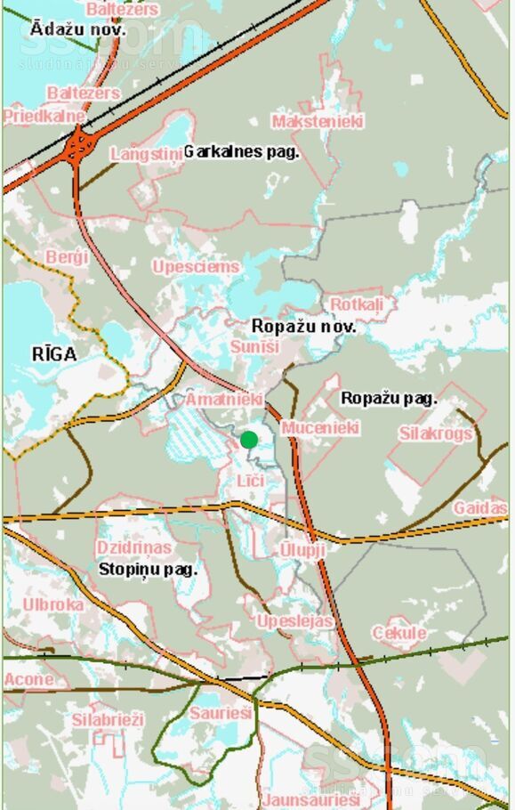 Kalnāji, Līči, Rīgas rajons, Stopiņu nov. — zeme