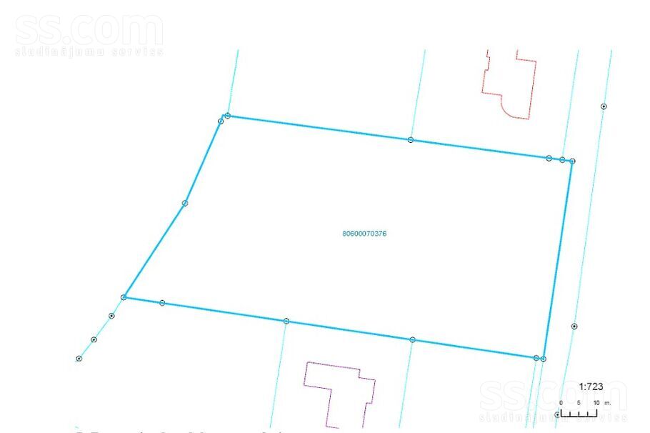 Mežmalas iela 14, Langstiņi, Rīgas rajons, Garkalnes nov. — zeme