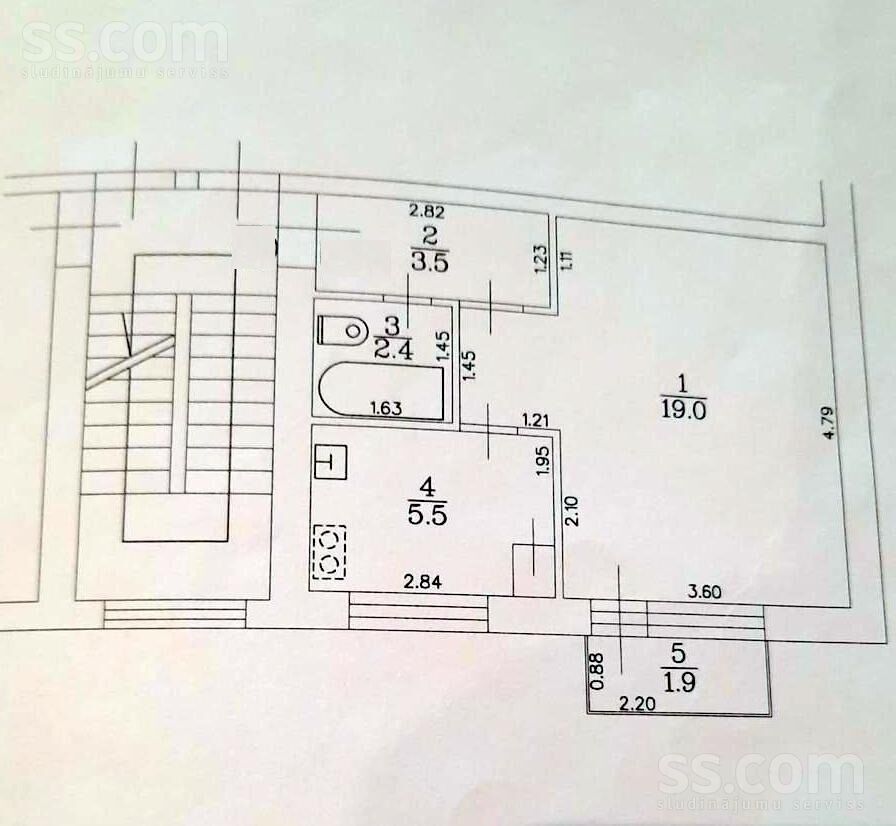 Zegales iela 28, Rīgas rajons, Olaine — dzivoklis