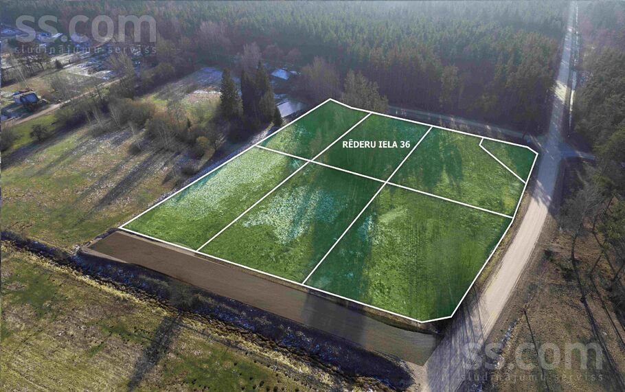 Rēderu iela 36, Rāmava, Rīgas rajons, Ķekavas pag. — zeme