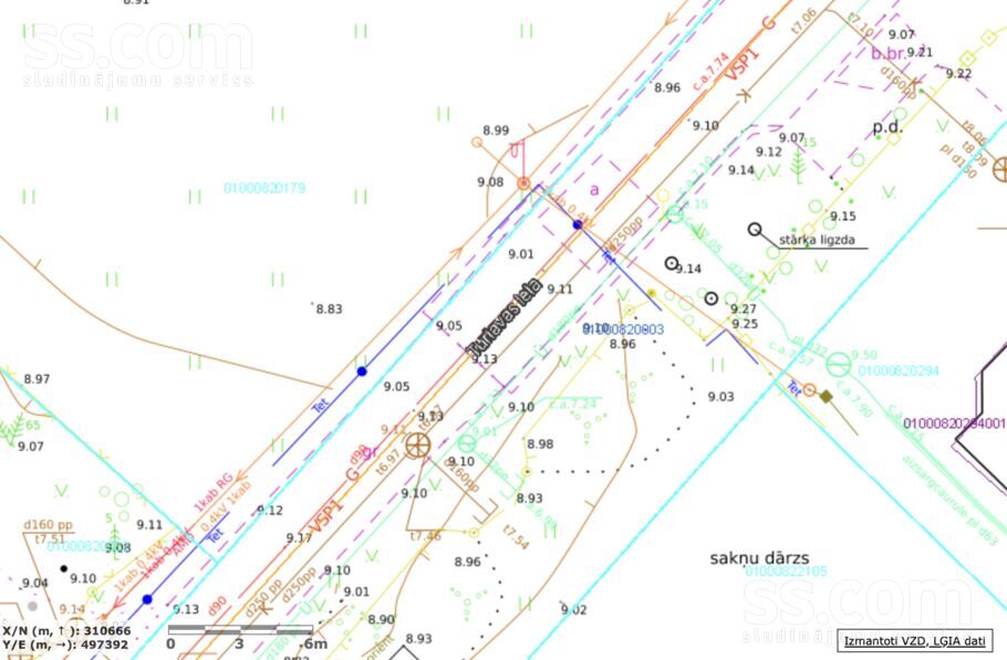 Turlavas 3, Rīga — zeme