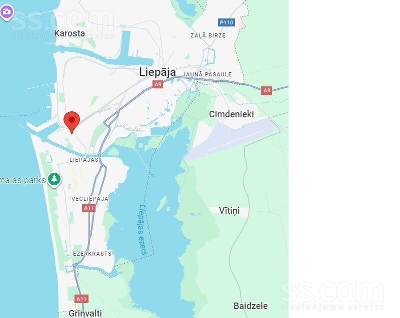 Raiņa 55, Liepāja un raj., Liepāja — dzivoklis