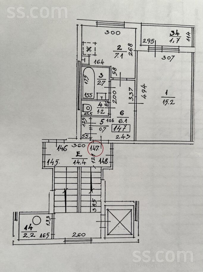 Salnas 20, Rīga — dzivoklis