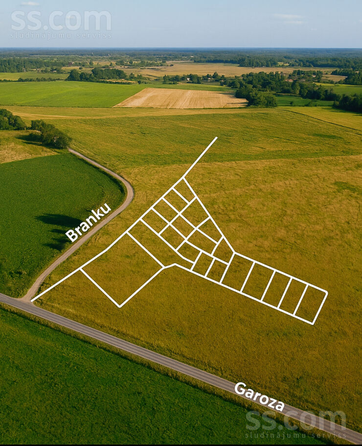 Jakāni, Brankas, Jelgava un raj., Cenu pag. — zeme