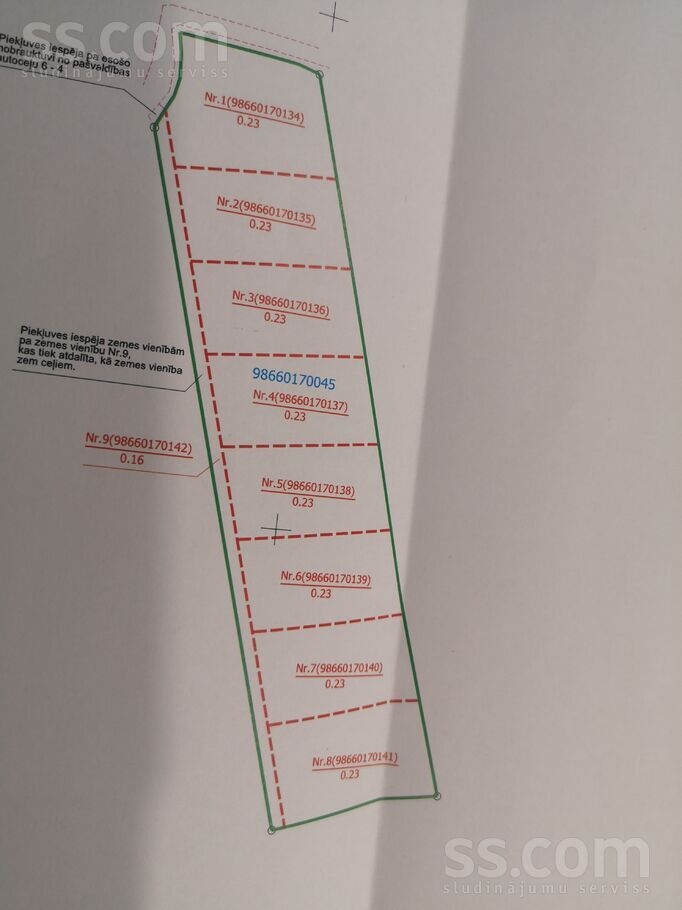 Robežu iela, Packules ciems, Ventspils un raj., Tārgales pag. — zeme