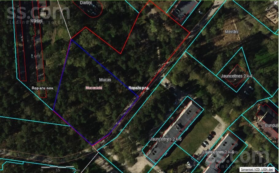 Mucas, Mucenieki, Rīgas rajons, Ropažu nov. — zeme