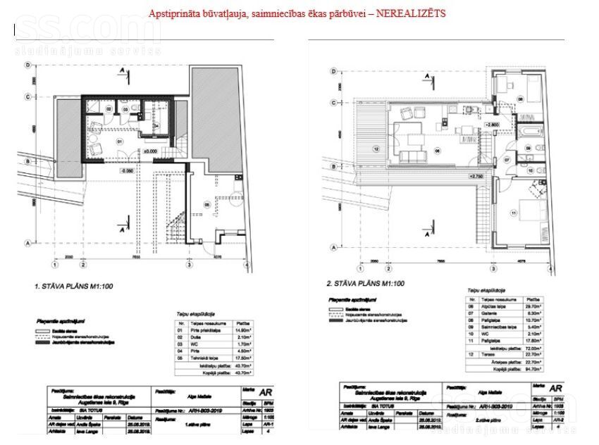 Augstienes 9, Rīga — maja