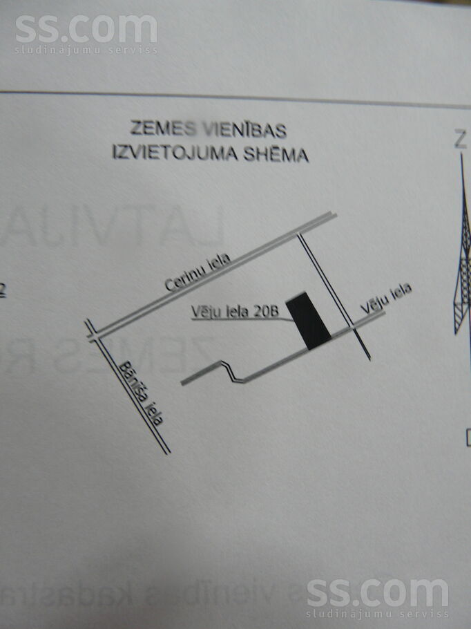 Vēju 20, Mērsrags, Talsi un raj., Mērsraga pag. — zeme