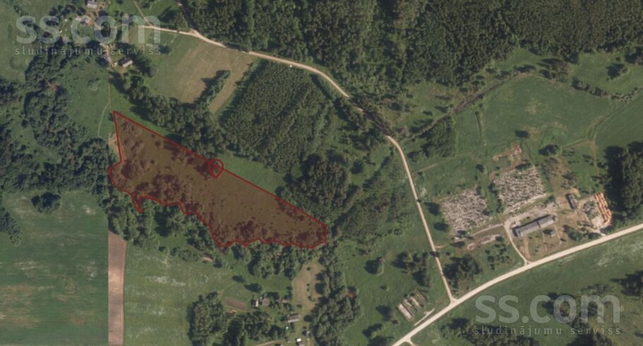 Dzilnas 2, Jaunkalsnava, Madona un raj., Kalsnavas pag. — zeme