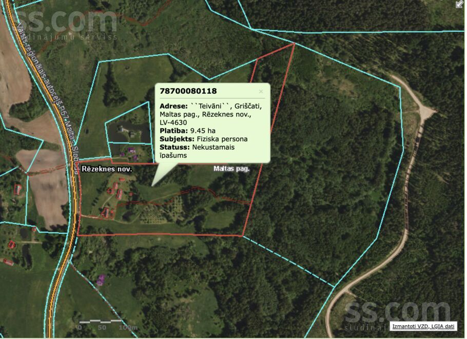 Griščati, Rēzekne un raj., Maltas pag. — vienseta