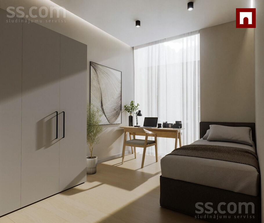 Alūksnes 2, Rīgas rajons, Salaspils — dzivoklis