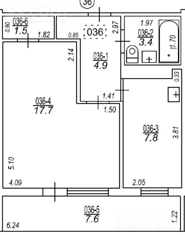 Pāvila Rozīša iela 5, Liepa, Cēsis un raj., Liepas pag. — dzivoklis