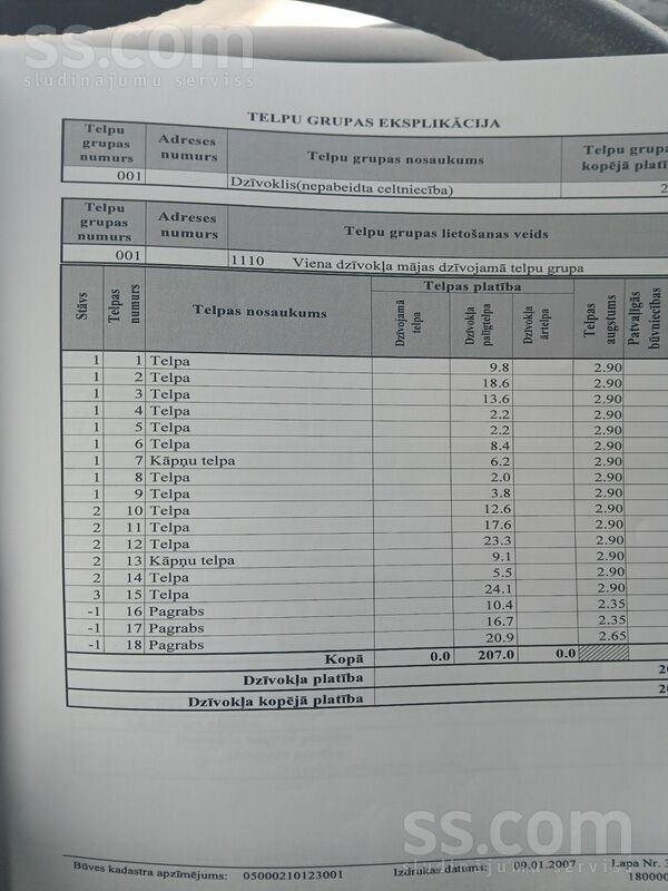 Nometnu 119v, Daugavpils un raj., Daugavpils — maja